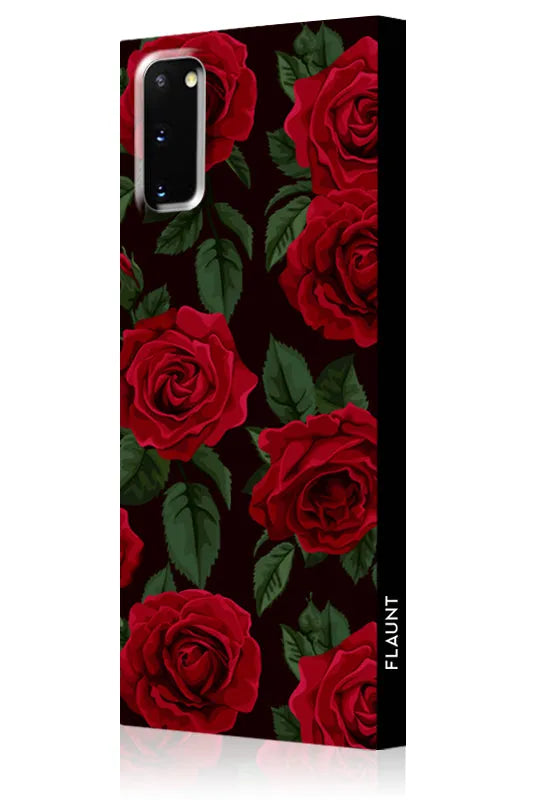SQUARE® Rose Print Galaxy Case