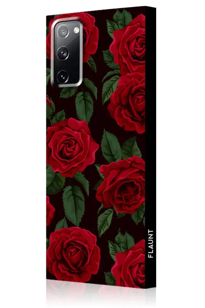SQUARE® Rose Print Galaxy Case