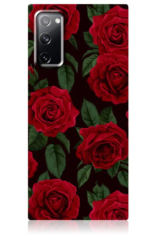 SQUARE® Rose Print Galaxy Case