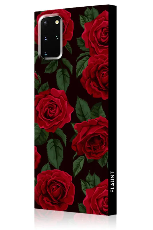 SQUARE® Rose Print Galaxy Case