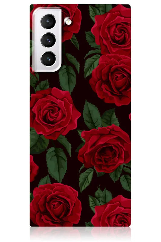 SQUARE® Rose Print Galaxy Case