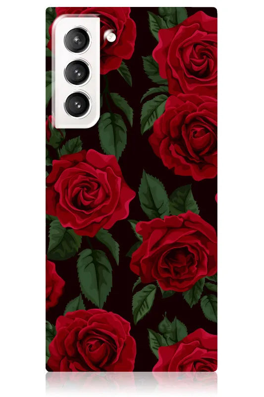 SQUARE® Rose Print Galaxy Case