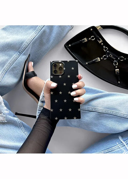 SQUARE® Stars Matte iPhone Case