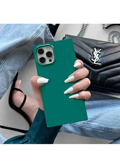 SQUARE® Teal iPhone Case