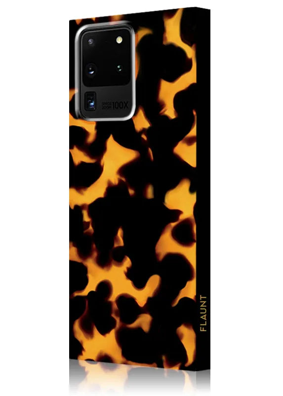 SQUARE® Tortoise Print Galaxy Case