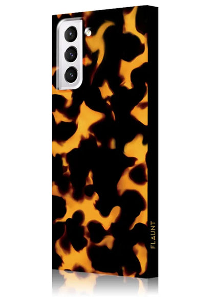 SQUARE® Tortoise Print Galaxy Case