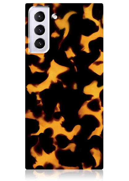 SQUARE® Tortoise Print Galaxy Case