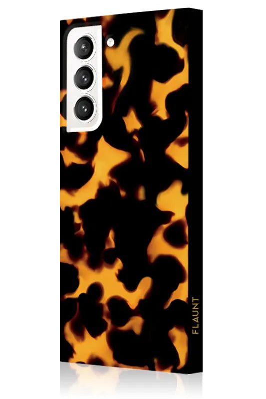 SQUARE® Tortoise Print Galaxy Case