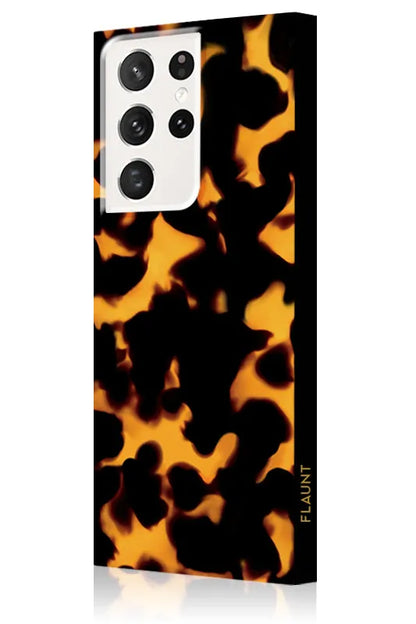 SQUARE® Tortoise Print Galaxy Case