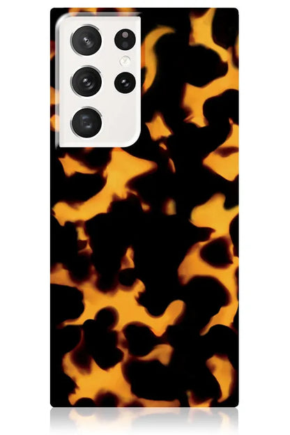 SQUARE® Tortoise Print Galaxy Case