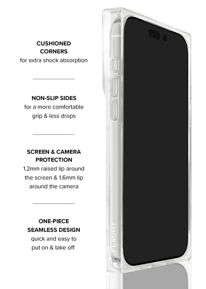 SQUARE® Tortoise Shell iPhone Case