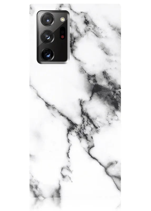 SQUARE® White Marble Galaxy Case