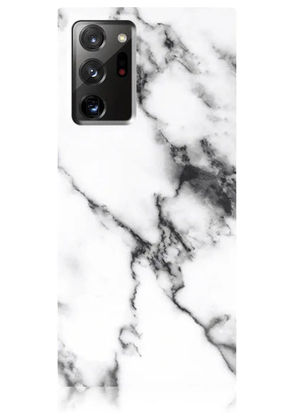 SQUARE® White Marble Galaxy Case