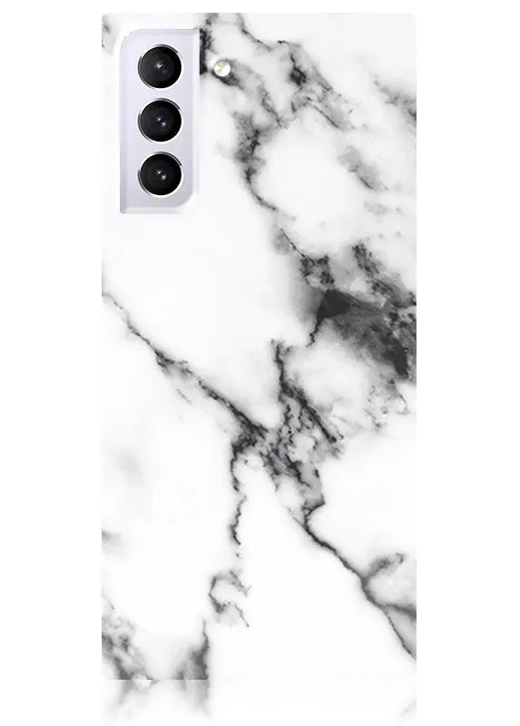 SQUARE® White Marble Galaxy Case