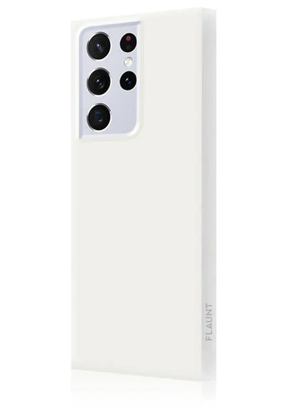 SQUARE® White Galaxy Case