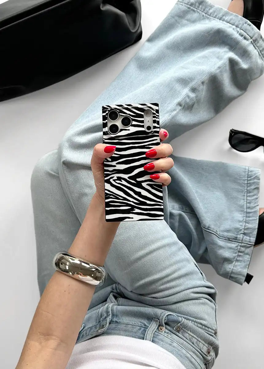 SQUARE® Zebra iPhone Case