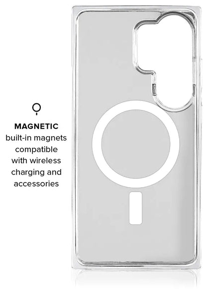 Elite Collection - SQUARE® Silver Crystal Elegance Galaxy Case