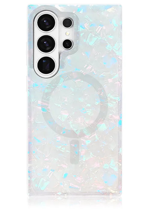 SQUARE® Opal Shell Galaxy Case