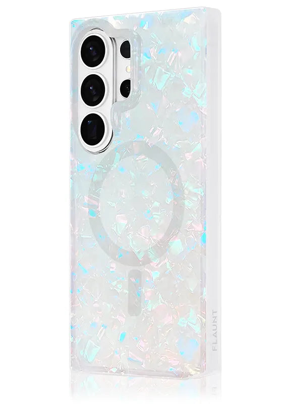 SQUARE® Opal Shell Galaxy Case