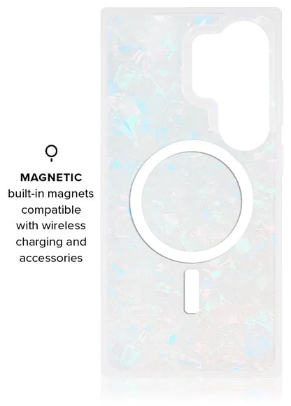 SQUARE® Opal Shell Galaxy Case