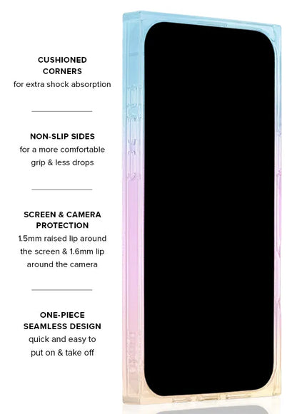 Elite Collection - SQUARE® Iridescent Crystal Elegance iPhone Case