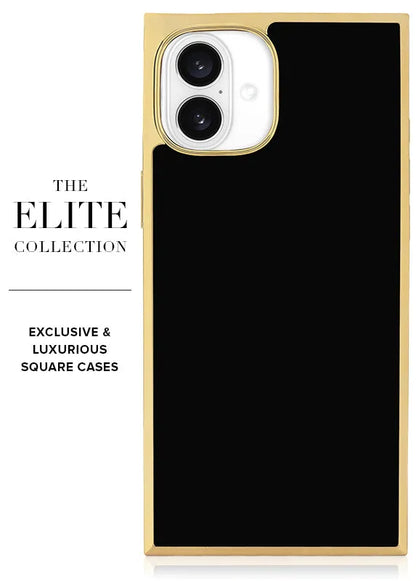 Elite Collection - SQUARE® Gilded Onyx iPhone Case