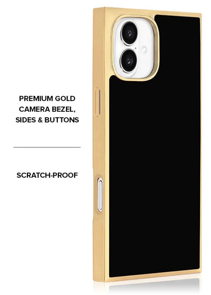 Elite Collection - SQUARE® Gilded Onyx iPhone Case