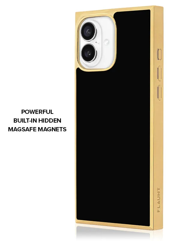 Elite Collection - SQUARE® Gilded Onyx iPhone Case