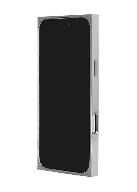 Elite Collection - SQUARE® Silver Crystal Elegance iPhone Case