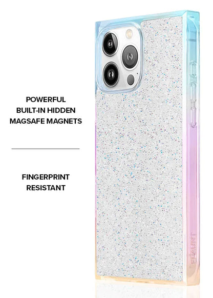 Elite Collection - SQUARE® Iridescent Crystal Elegance iPhone Case