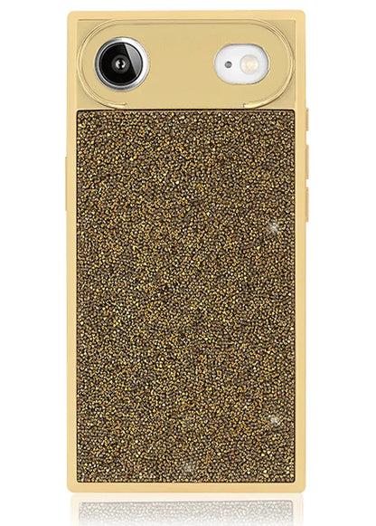 Elite Collection - SQUARE® Gold Crystal Elegance iPhone Case