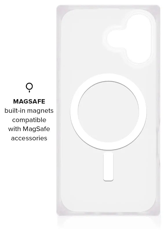 SQUARE® White Polka Dot iPhone Case
