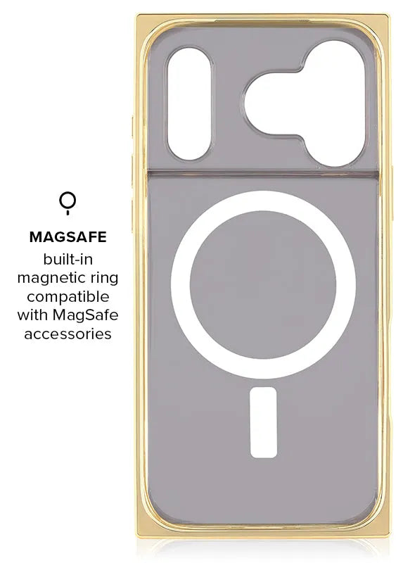 Elite Collection - SQUARE® Gilded Fuchsia iPhone Case