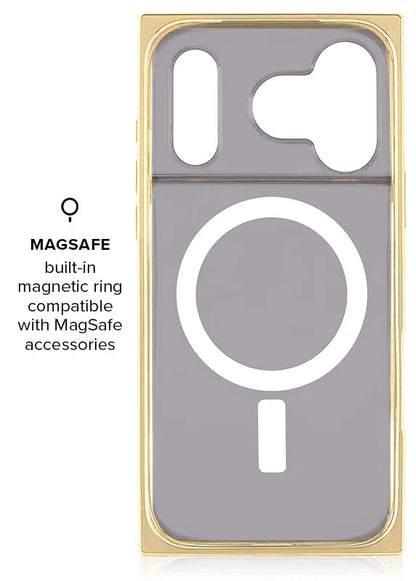 Elite Collection - SQUARE® Gilded Fuchsia iPhone Case