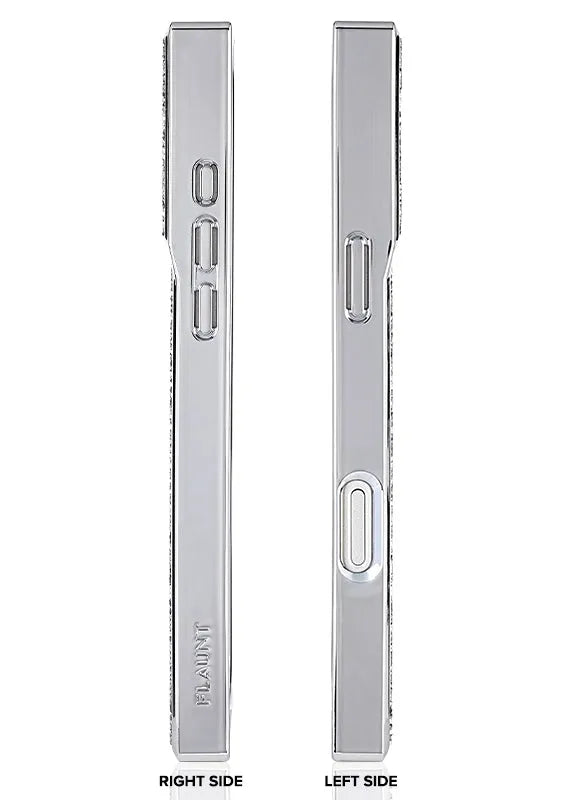Elite Collection - SQUARE® Silver Crystal Elegance iPhone Case