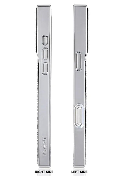 Elite Collection - SQUARE® Silver Crystal Elegance iPhone Case