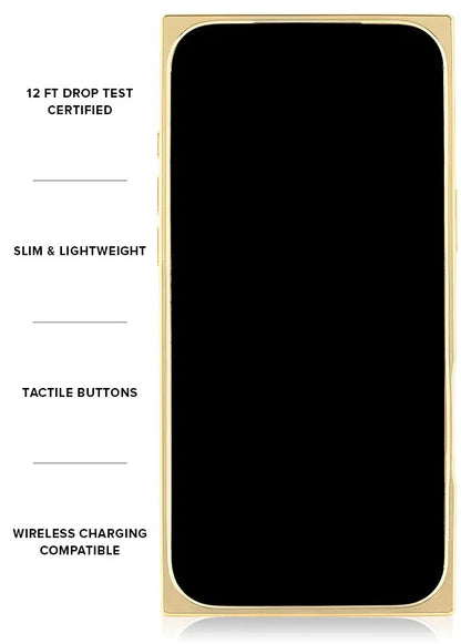 Elite Collection - SQUARE® Gilded Fuchsia iPhone Case