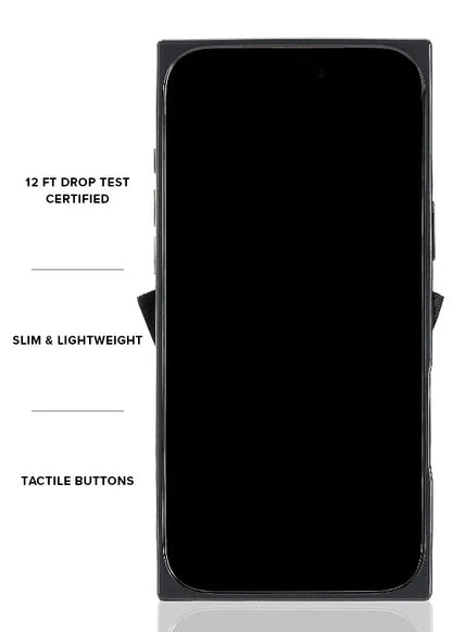 Elite Collection - SQUARE® Black Velvet Bow Brilliance iPhone Case (Not MagSafe Compatible)