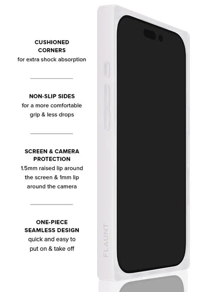 SQUARE® Burgundy iPhone Case