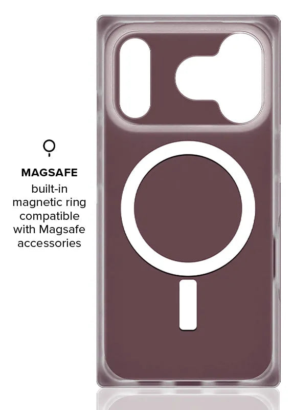 SQUARE® Burgundy iPhone Case