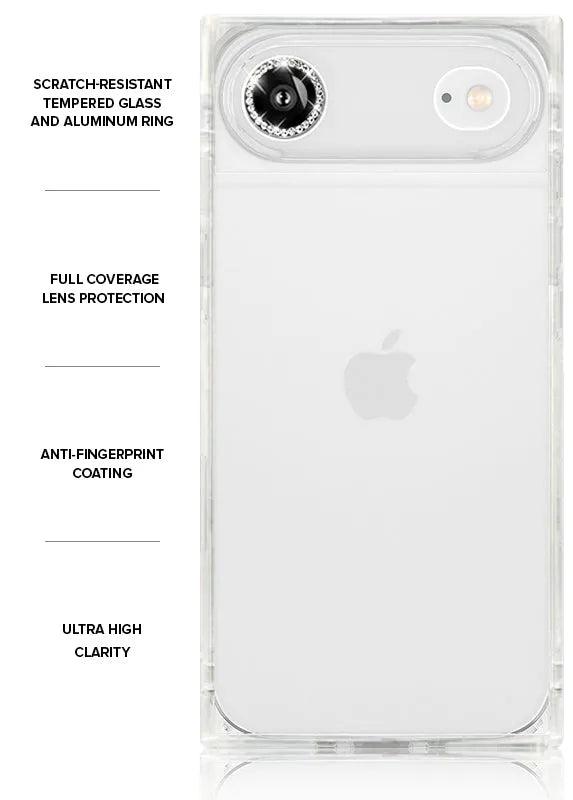 Silver Crystal Camera Lens Protectors