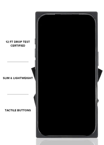 Elite Collection - SQUARE® Black Velvet Bow Brilliance iPhone Case (Not MagSafe Compatible)